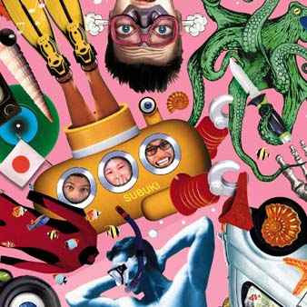 collage illustration of funny divers experiences