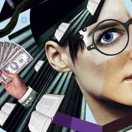 collage illustration of international university student