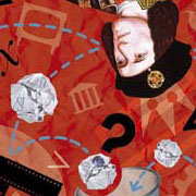 collage illustration history karl marx 