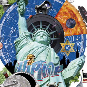 A guide to alternative New York, cover illustration for supplement